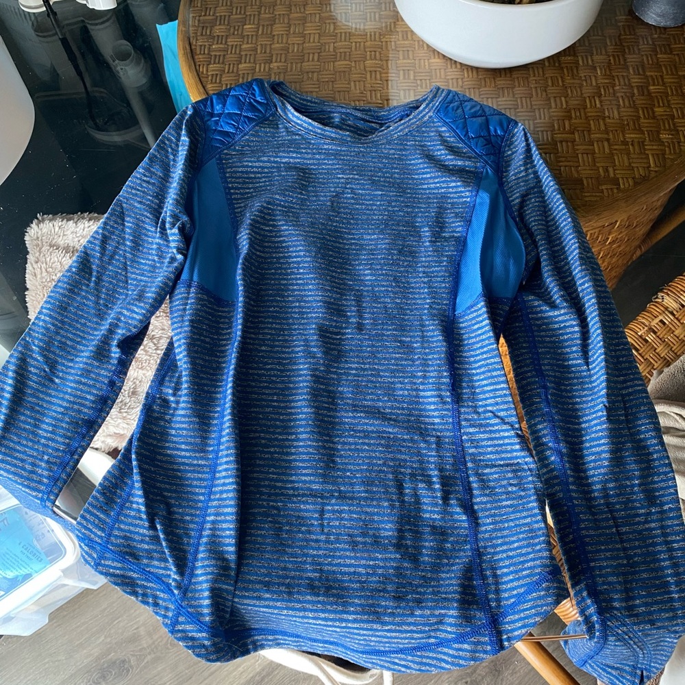 Lulu lemon | long sleeved part down pullover / 6